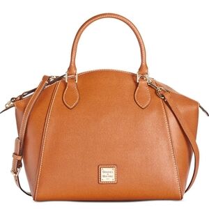 Dooney & Bourke Caramel Leather Satchel
